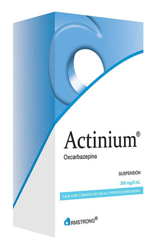 Actinium 300mg 5ml Suspension 120ml Oxconarbazepina