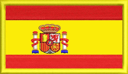 Parche Bordado Bandera ESPAÑA