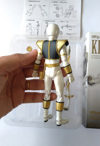 Imagem 7 de 9 de Power Ranger Branco Tommy S.h.figuarts Bandai Action