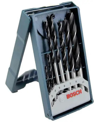 7-pieces Mini X-line Wood Drill Bits Set