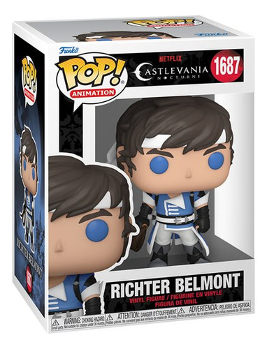 Funko Pop! Animation Castlevania Nocturne Richter Belmont