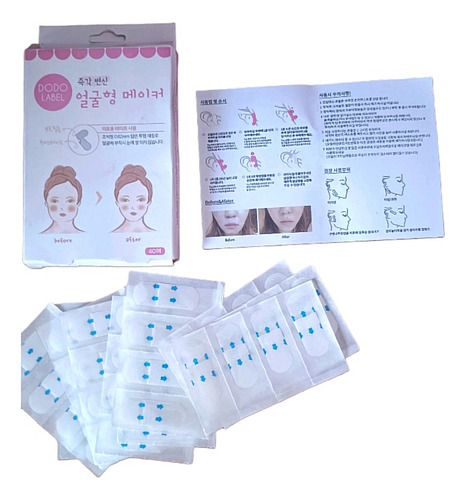 Cinta Invisible De Lifting Dodo Label + 240tape Eyelid+ Mask