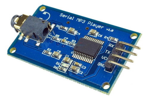 Reproductor Mp3 Control Rs-232/ttl, Memoria Sd Hasta 32 Gb