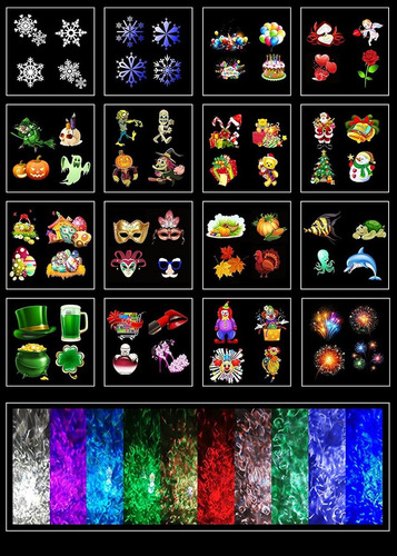 Luces De Proyector De Navidad Para Halloween Control Remoto