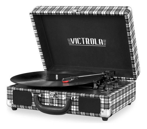 Victrola Vintage De 3 Velocidades Bluetooth Playcase Portáti