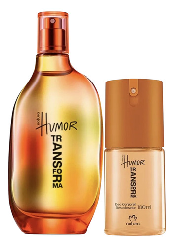 Eau De Toilette Humor Transforma + Deo Spray 75 Ml Natura