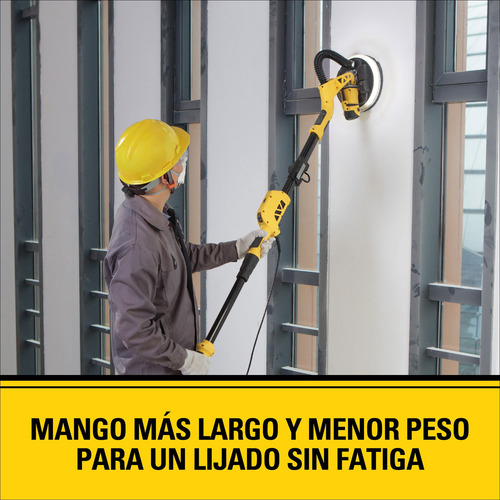 Lijadora De Pared Y Techo 750w Stanley Sw75-b2c Color Amarillo
