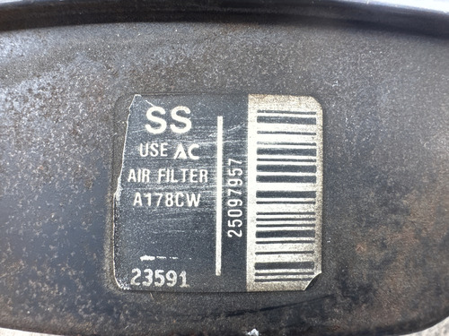 Porta Filtro De Aire Original Camioneta Chevy Van 1990-1996 (Usado)