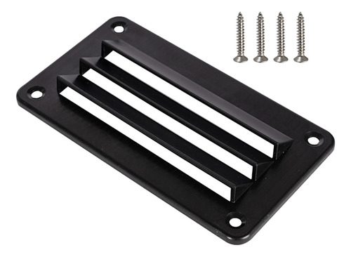 Ventilador De Con Rejilla De Ventilación Para,, Negro