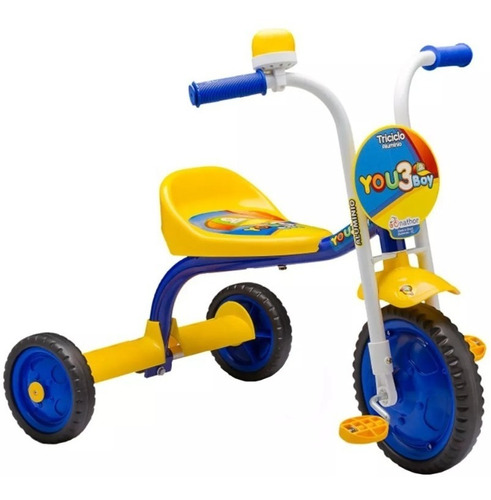 Triciclo Infantil Menino/menina Com Buzina You 3 Nathor