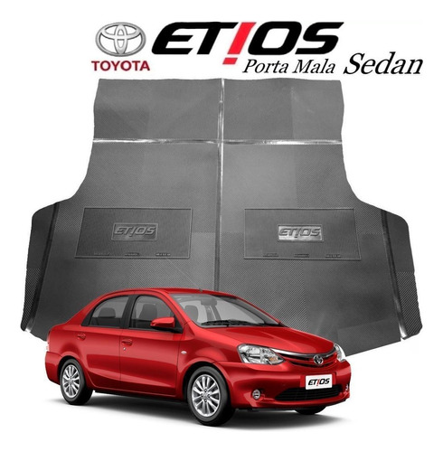 Tapete Porta Malas Reforçado Toyota Etios Sedan 2013 A 2020