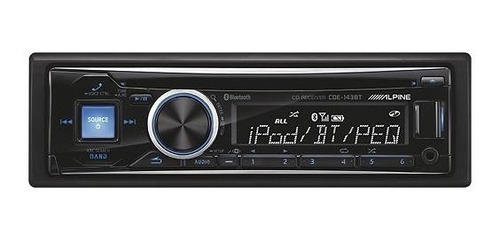 Imagen 2 de 2 de Alpine - Cd - Receptor Estéreo De Automóvil - - Bluetooth In