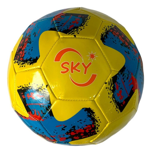 Bola De Futebol Sky Couro Sintético Futebol Numero 5