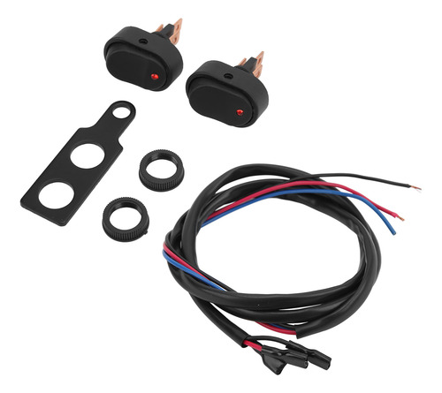 12v 30a Alterna 3p Spst Para Ativar O Indicador Vermelho Led