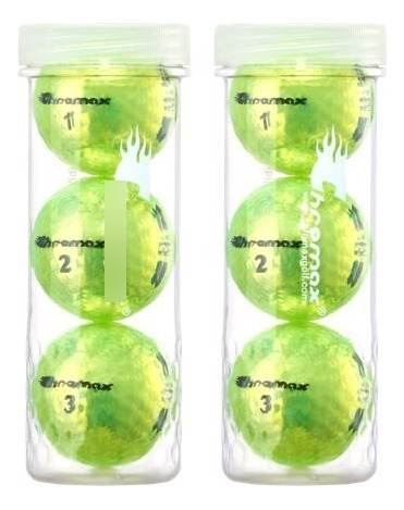 Chromax M5 Metalico Verde Alta Visibilidad Neon Pelota Golf