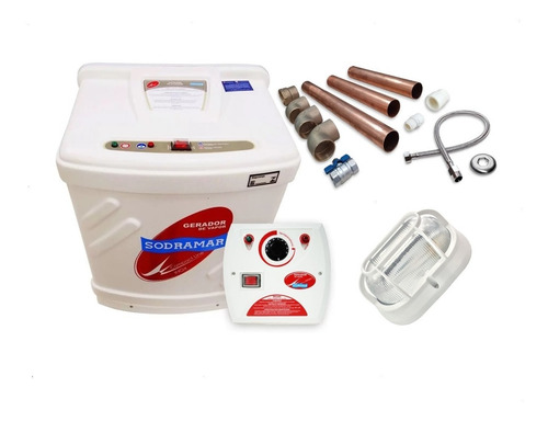 Sauna Compact Line Vapor 27kw,quadro Analogico,kit Sodramar
