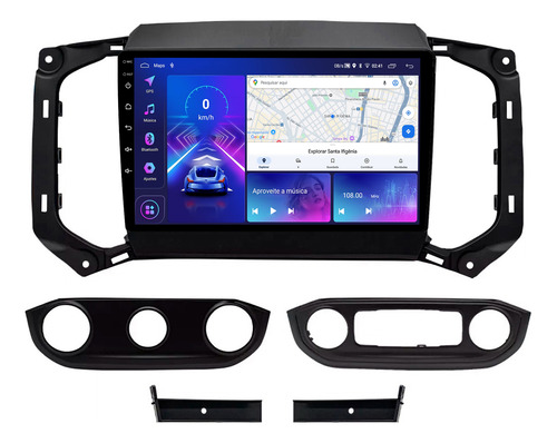 Multimidia Gm S10 17/21 9p Android Auto Carplay 64gb