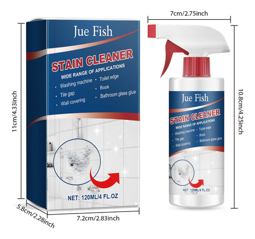 Limpiador De Manchas Multiusos M, 120 Ml, Powerful Cleaning