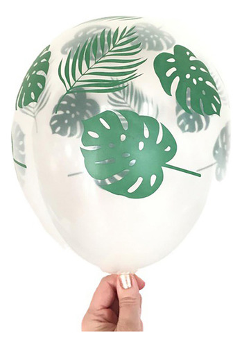 Globo Portátil Decorativo Con Hojas De Palma, 50 Unidades