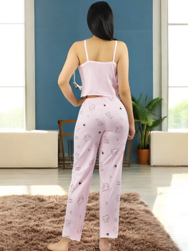 Set De 2 Conjunto Pijama Mujer Blusa Y Pantalón Dama Piyama