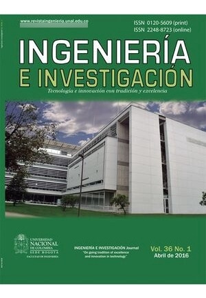 Libro Revista Ingeniería E Investigación Vol. 36 No. 1