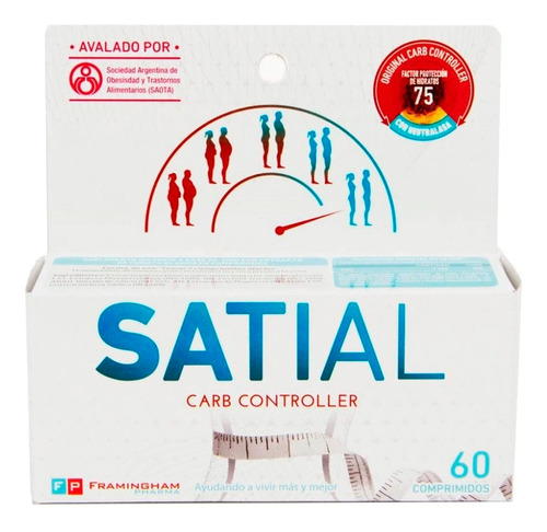 Suplemento En Comprimidos Satial Carb Controller Caja 60 Un.