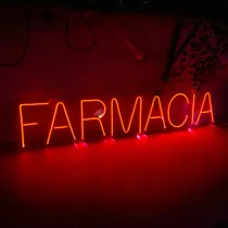 Comprar Letrero Led Neon Personalizado Farmacia