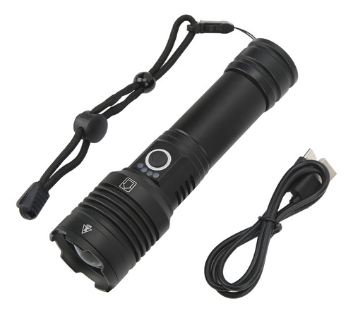 Linterna De Largo Alcance Xhp50 Led P50 Tipo Antorcha De Luz