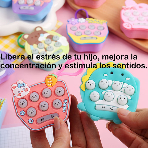 Juguetes Eléctricos Aleatorios Mini Pop It Quick Push De 10