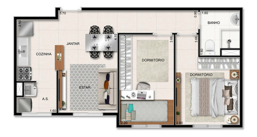 Imagem 11 de 11 de Apartamento À Venda No Bairro Cooperativa - São Bernardo Do Campo/sp - O-4836-12192