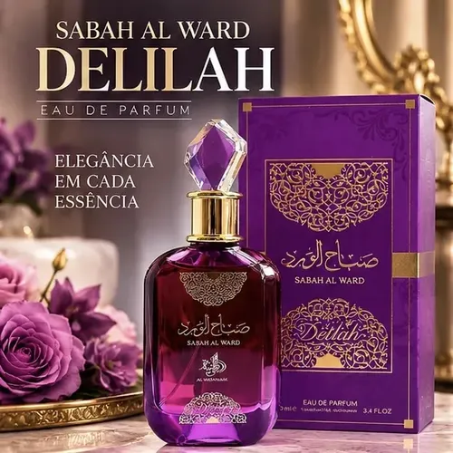 香水(女性用) Sabah Al Ward Eau de Parfum Delilah Al Wataniah Sabah Al Ward Delilah Feminino Eau De Parfum 100ml