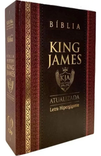 Bíblia King James Atualizada Letra Grande Biblia Editora CPP