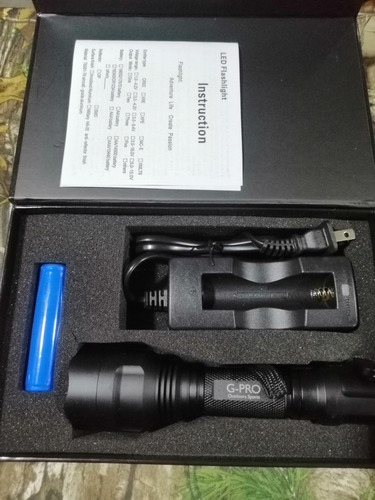 Linterna G Pro C8 Luz Blanca 1 Mode
