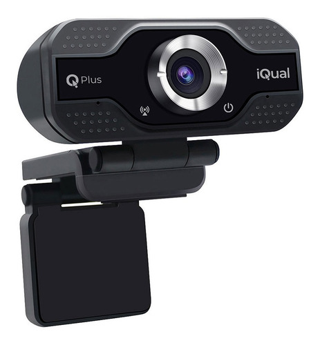 Imagen 1 de 6 de Camara Web Webcam Iqual Iqplus Full Hd 1080p Usb Windows Mac
