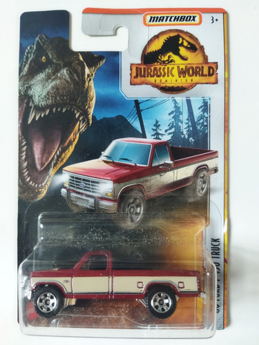 Matchbox Jurassic World 86 Ford F-150 Truck Camioneta Mb7