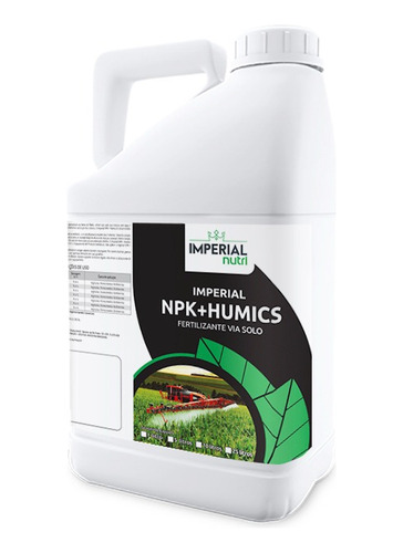 Adubo P/ Pimentão Npk + Humics 20-05-20 Pimenta 10 Litros