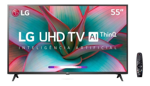 Smart Tv Ultra Hd 4k 55 Polegadas LG 3 Hdmi 2 Usb Wi-fi