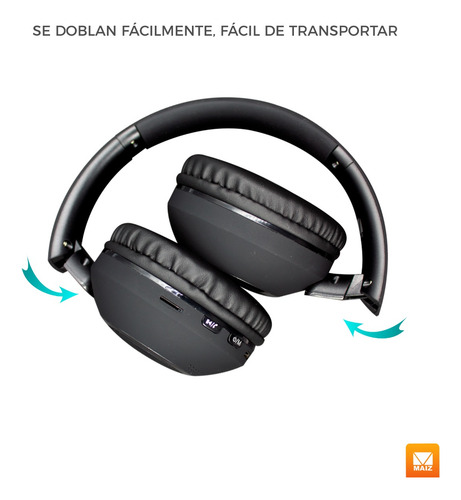 Audifonos Bluetooth Diadema Inalambric Manos Libres Plegable
