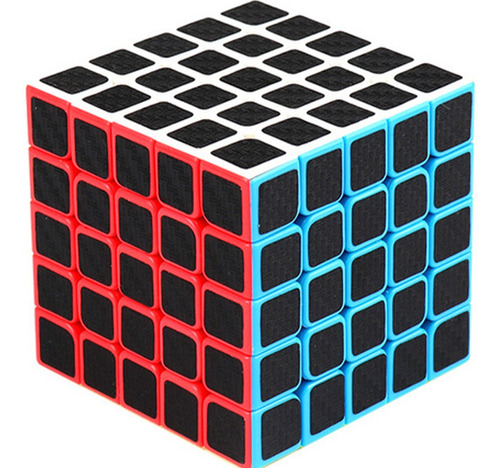 Cubo Rubik 5x5 Fibra De Carbono Profesional 