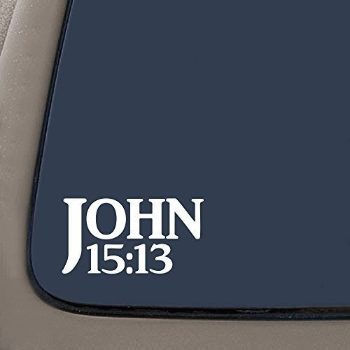Cmi Dd722 Juan 15:13 Versiculo De La Biblia Pegatina | 7.5 