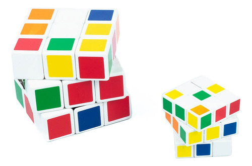 Cubo Rubik En Blister  Con Mini Cubo