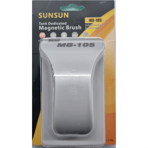 Limpador Magnético Sunsun Mb105 Aquário C/ Vidro De Até 24mm