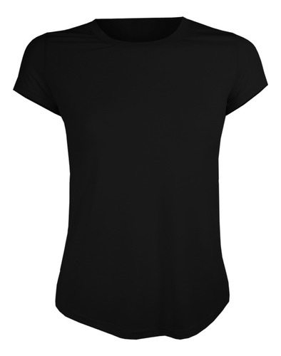 Polera Dryfit Manga Corta Con Malla En Espalda Mujer 04