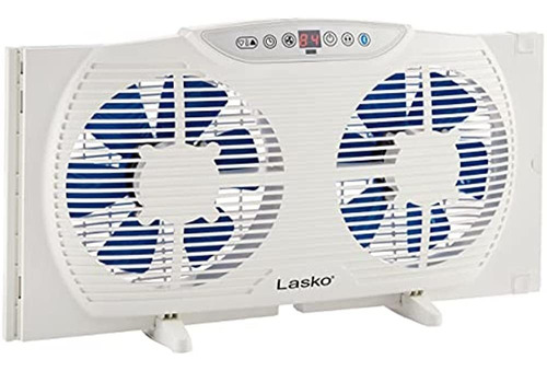 Lasko W09560 Ventilador De Ventana Doble De 9 Pulgadas Habil