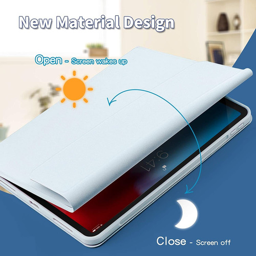 Funda Con Teclado Iluminado&mouse Para iPad Air 3ªpro 10.5 