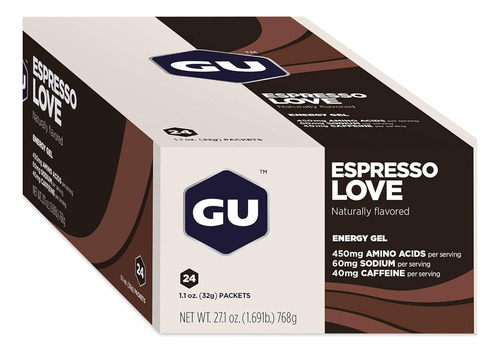  Gel Energetico Gu Energy Expresso Love X 24 Und