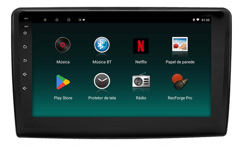 Multimidia Ford Ecosport 18/21 Android 14 32gb Carplay 9p