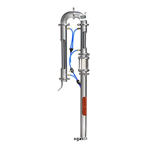 Nueva Torre De Destilación Tubular Vidrio De Vista Y M...