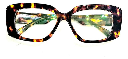 Armazón Lentes Anteojos Bisagras De Metal Acetato Resistente Animal Print