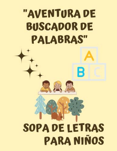 Sopa De Letra Para Niños  Aventura De Buscador De Palabras :